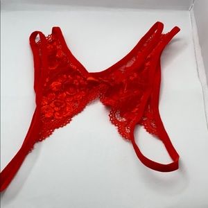 Crotchless panties